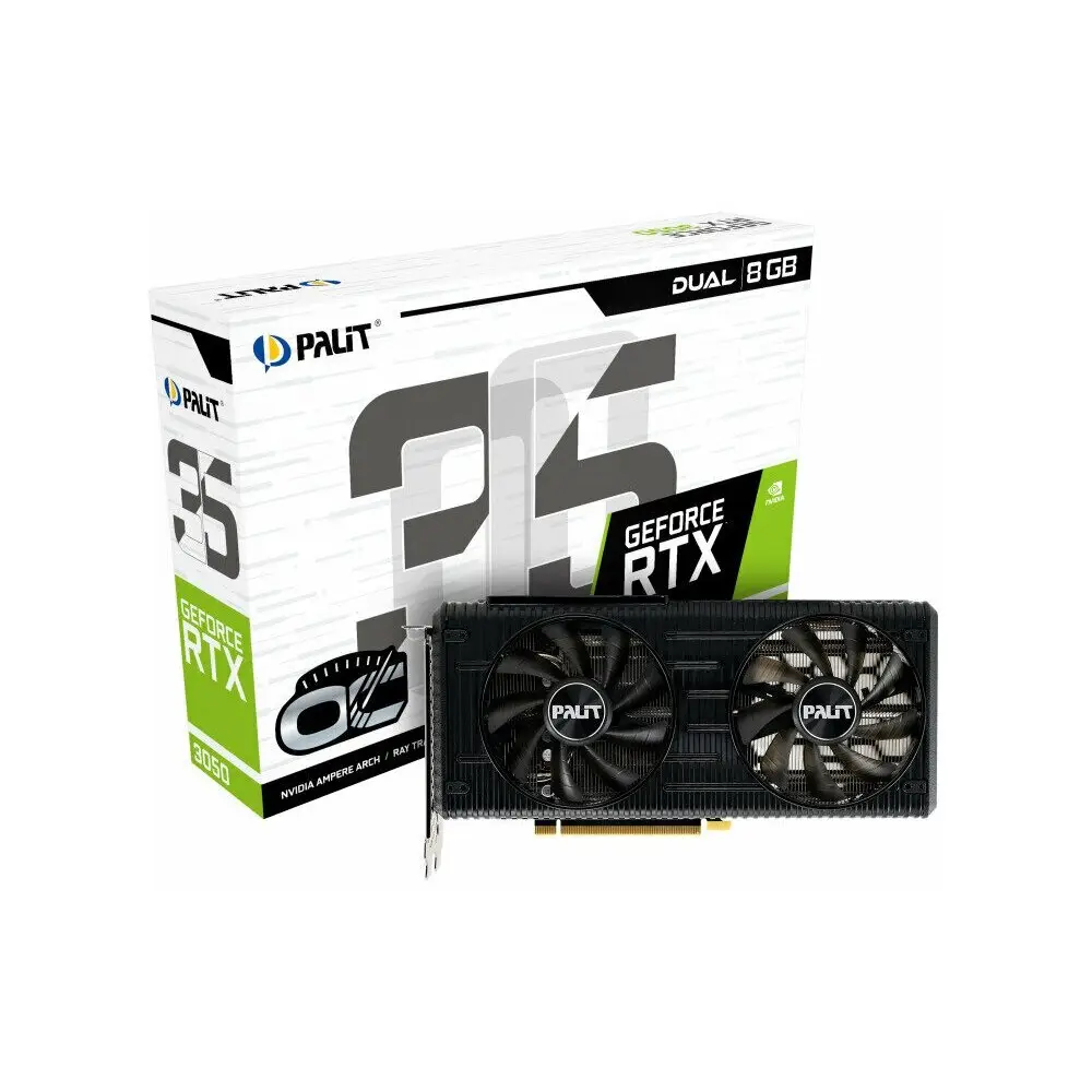 Видеокарта RTX3050 8Gb Palit Dual