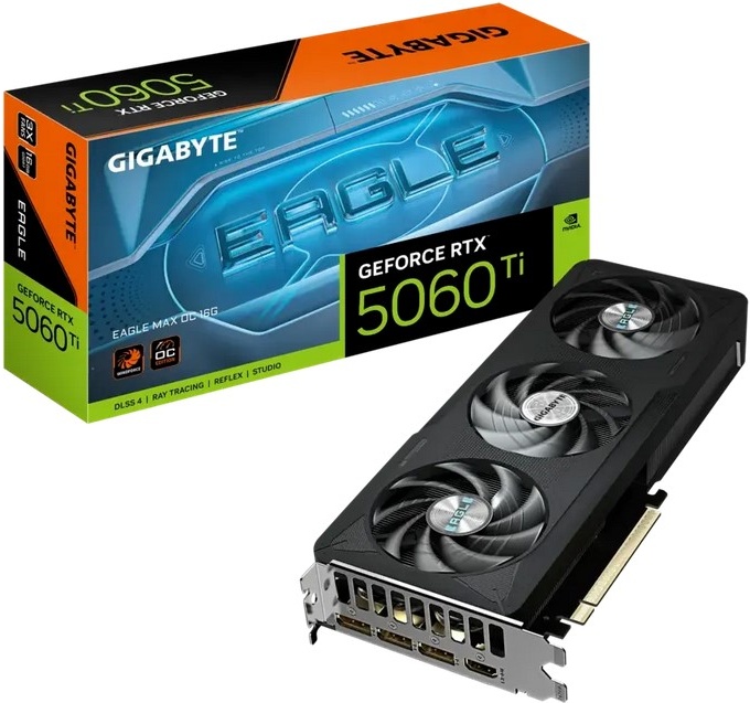 Видеокарта RTX5060Ti 16Gb Gigabyte EAGLE OC