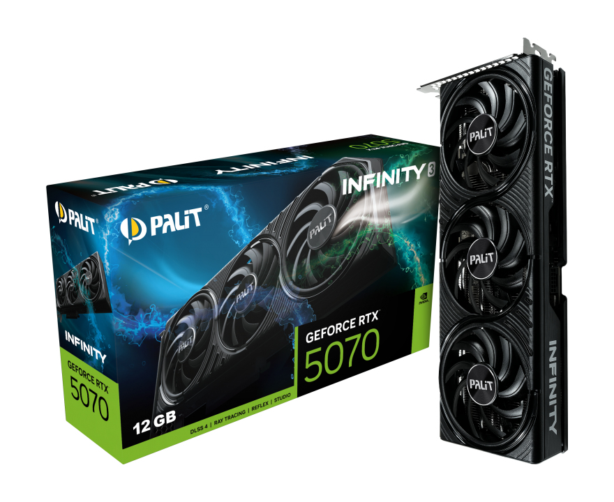 Видеокарта RTX5070 12Gb Palit INFINITY3 OC