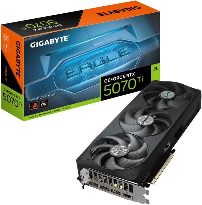 Видеокарта RTX5070Ti 16Gb Gigabyte EAGLE OC