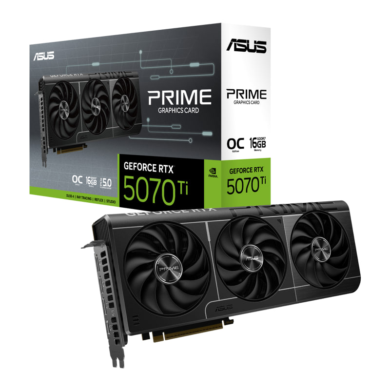 Видеокарта RTX5070Ti 16Gb Asus PRIME