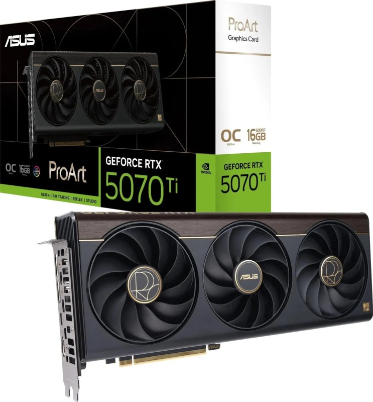 Видеокарта RTX5070Ti 16Gb Asus PROART