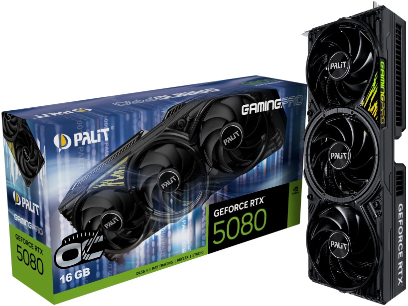Видеокарта RTX5080 16Gb Palit GAMINGPRO OC