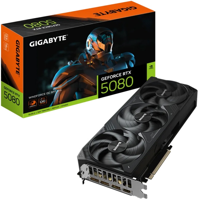 Видеокарта RTX5080 16Gb GIGABYTE WF OC